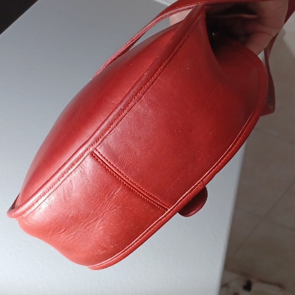 VINTAGE COACH 'NYC' EARLY 80'S SADDLERY BAG - Picture 15 of 17